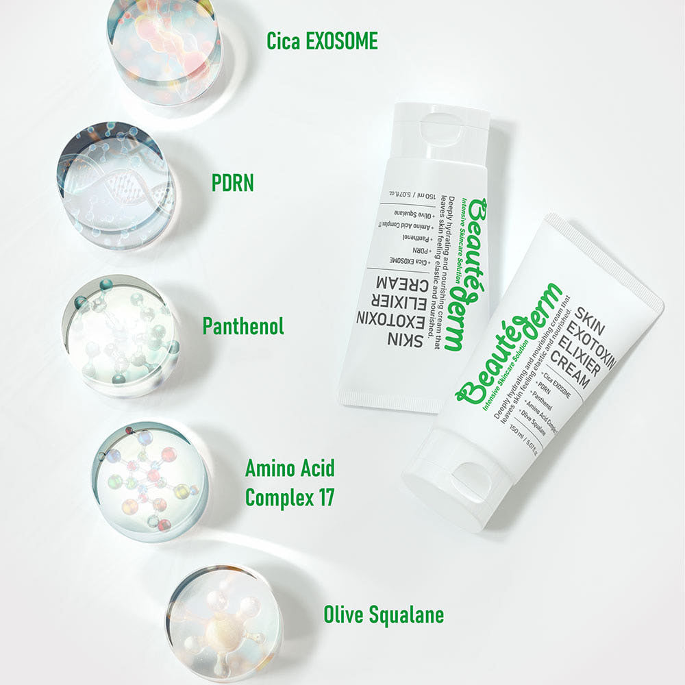 Beautederm Skin Exotoxin Elixier Cream - Lightweight soothing